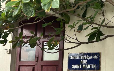 A street in Pondicherry